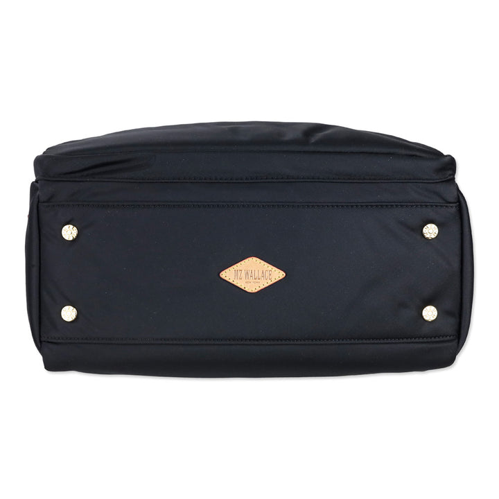 MZ Wallace Black Nylon Gramercy Satchel