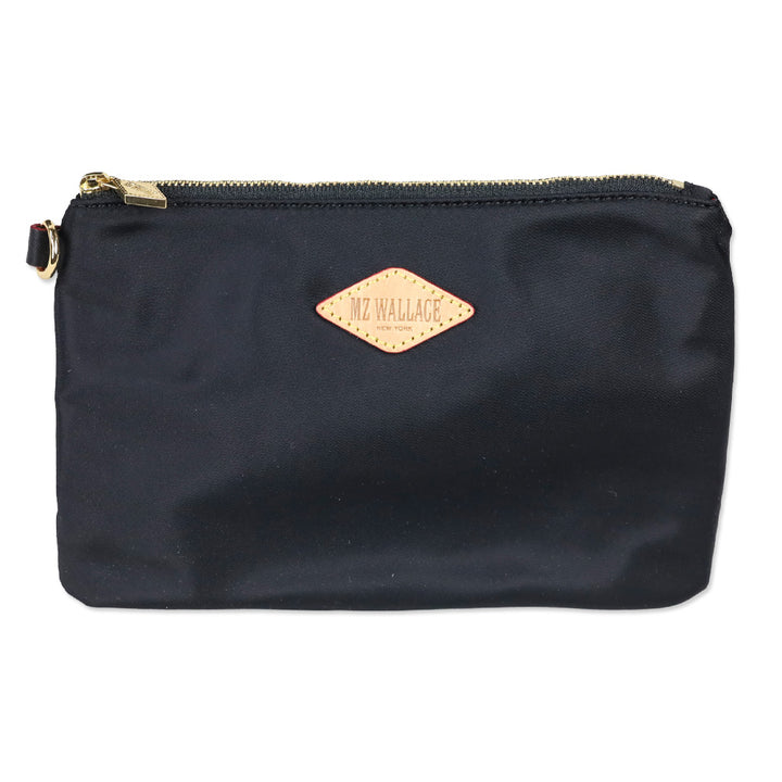 MZ Wallace Black Nylon Gramercy Satchel