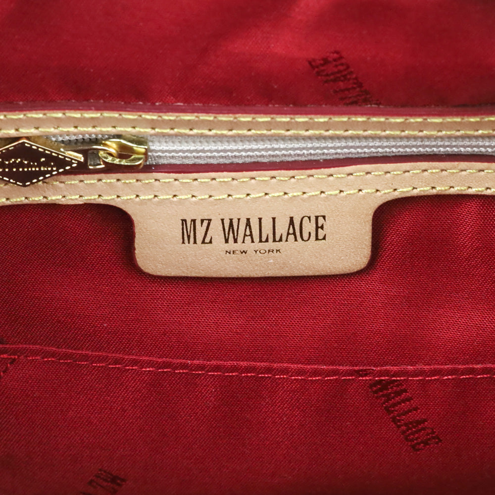 MZ Wallace Black Nylon Gramercy Satchel