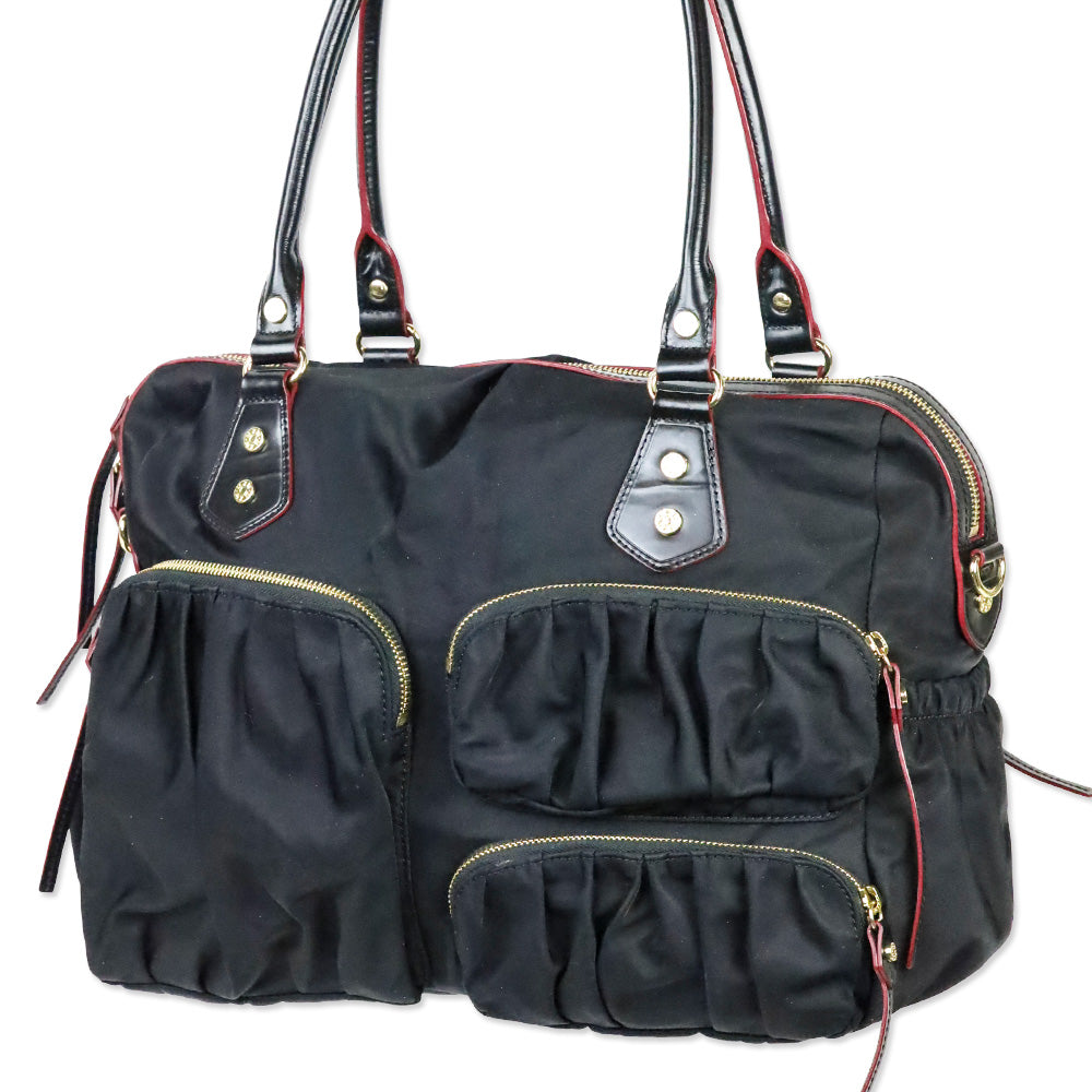 MZ Wallace Black Nylon Kate Bag