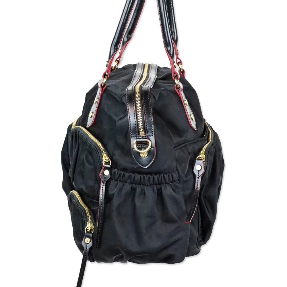 MZ Wallace Black Nylon Kate Bag