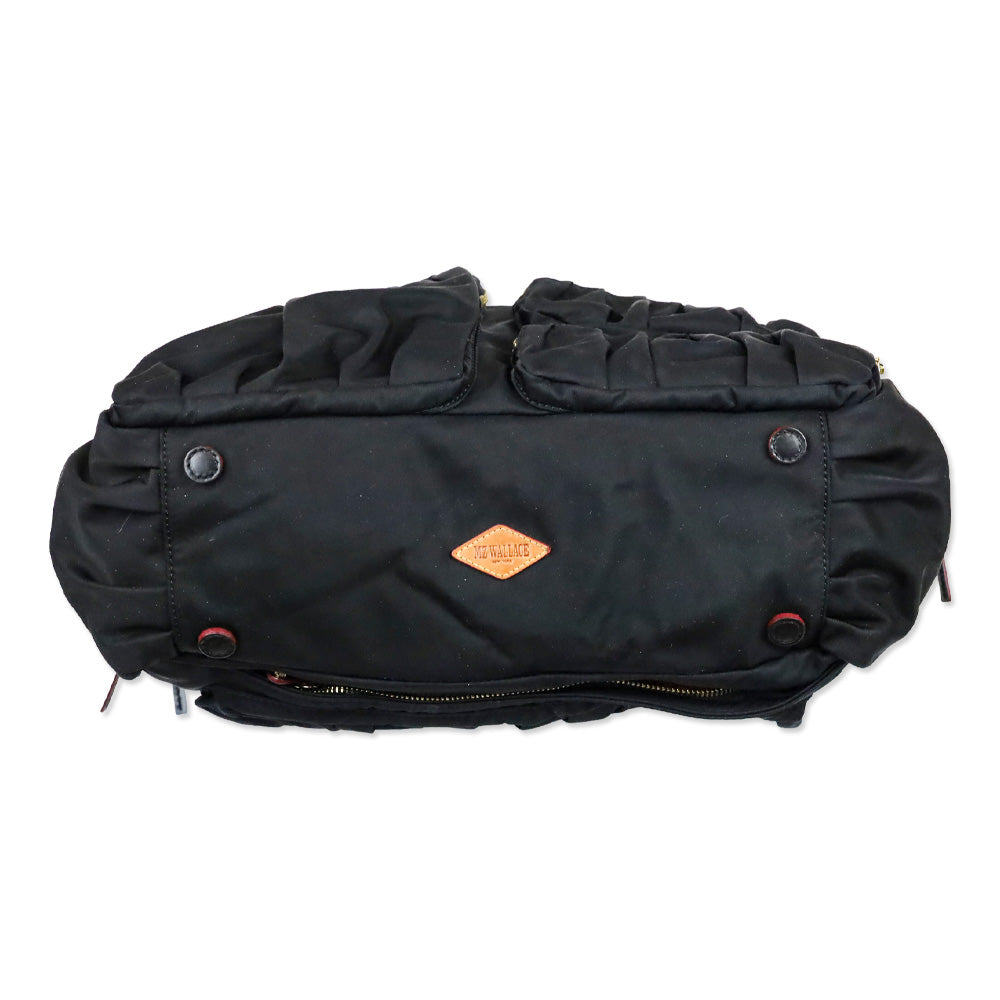 MZ Wallace Black Nylon Kate Bag