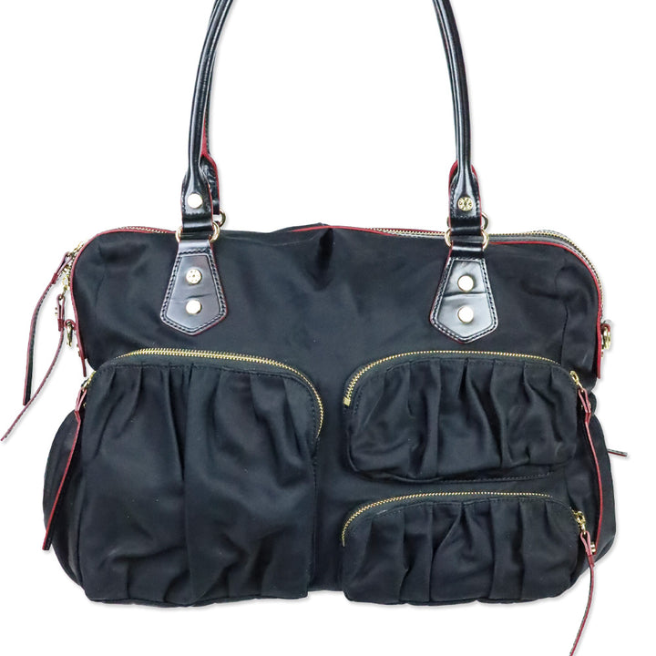 MZ Wallace Black Nylon Kate Bag