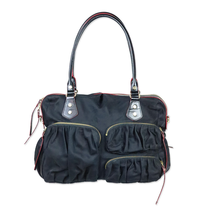 MZ Wallace Black Nylon Kate Bag