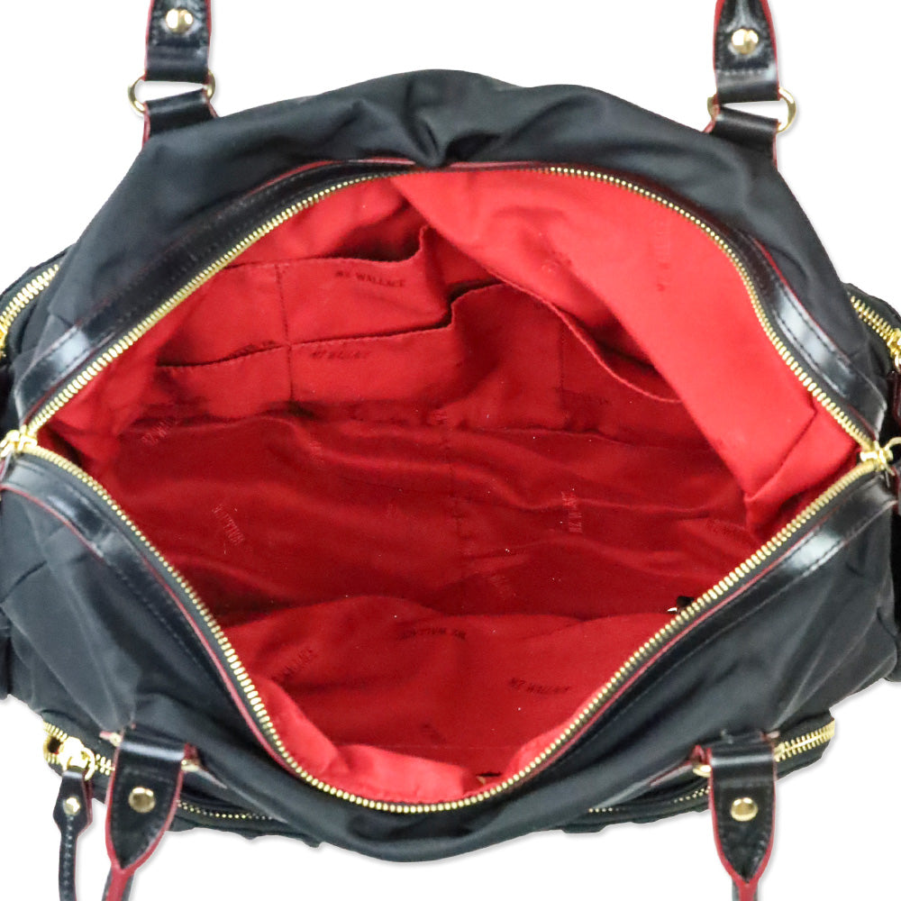 MZ Wallace Black Nylon Kate Bag