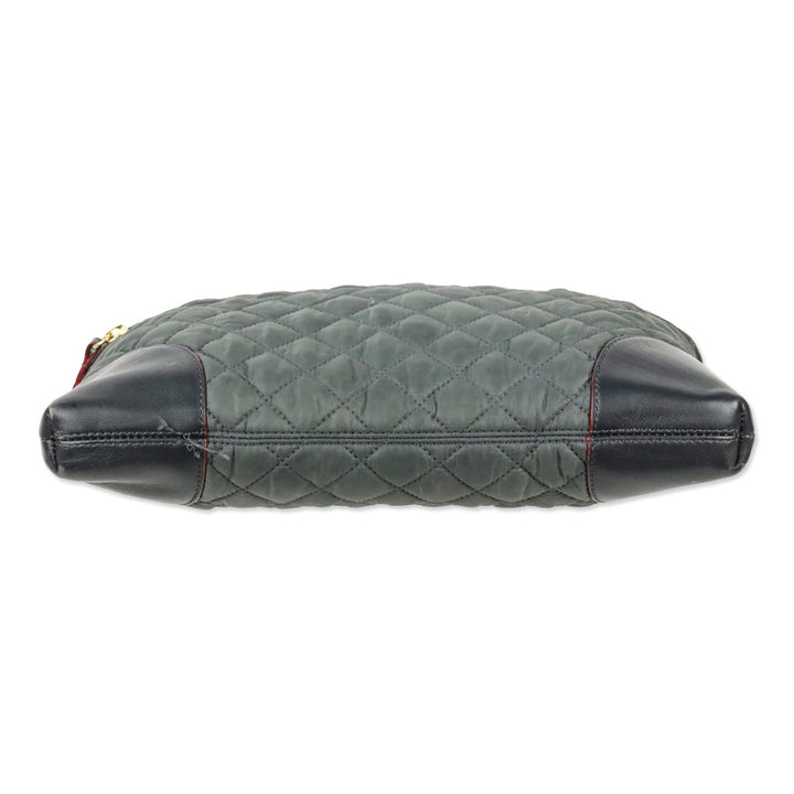 MZ Wallace Black Quilted Nylon Crosby Crossbody Bag