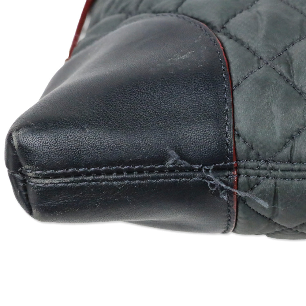 MZ Wallace Black Quilted Nylon Crosby Crossbody Bag