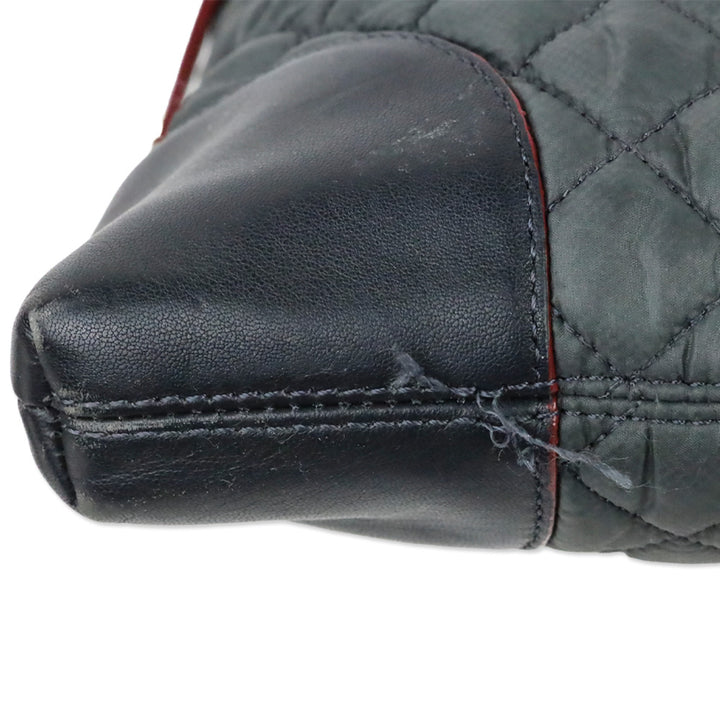 MZ Wallace Black Quilted Nylon Crosby Crossbody Bag