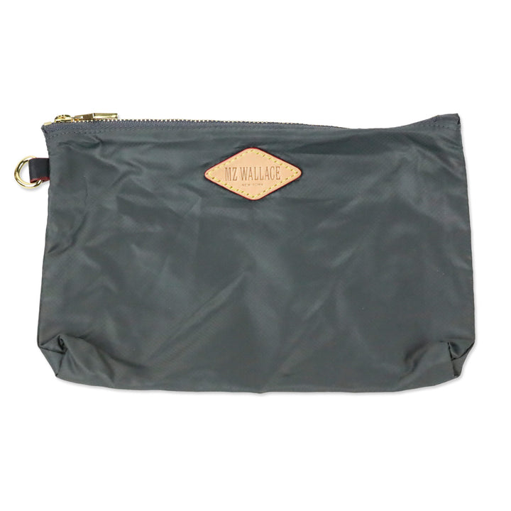 MZ Wallace Black Quilted Nylon Crosby Crossbody Bag
