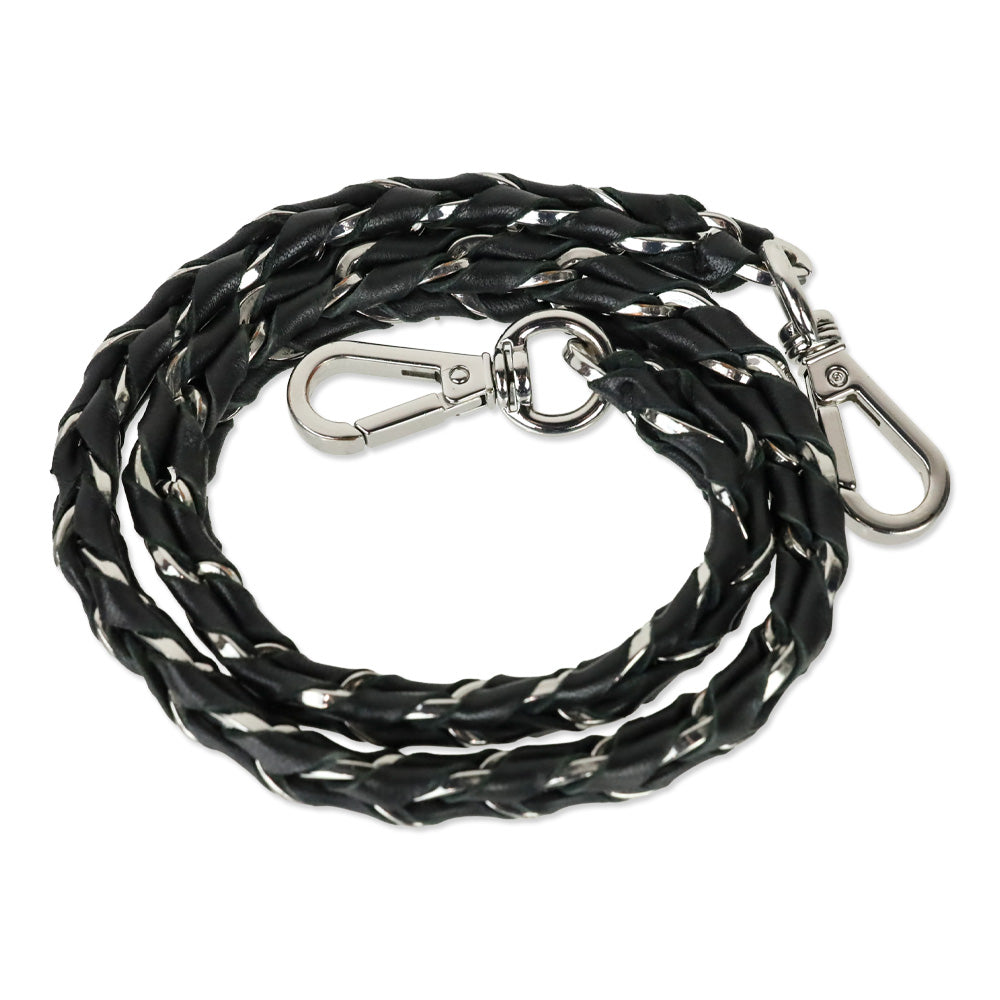 MZ Wallace Black Quilted Nylon Leather Trim Medium Crosby Tote