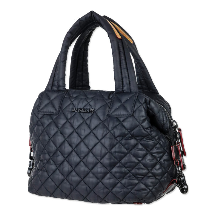 MZ Wallace Black Small Sutton Deluxe Handbag