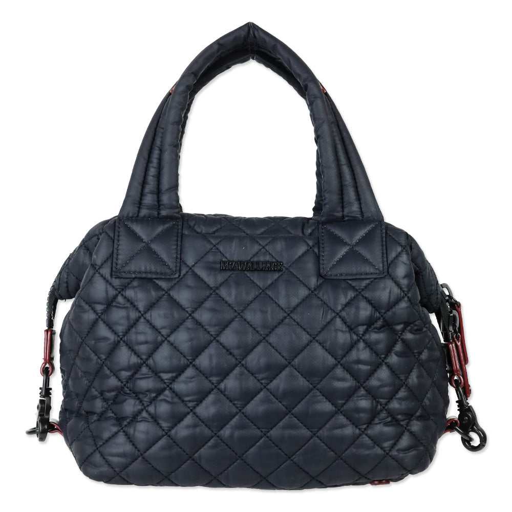 MZ Wallace Black Small Sutton Deluxe Handbag