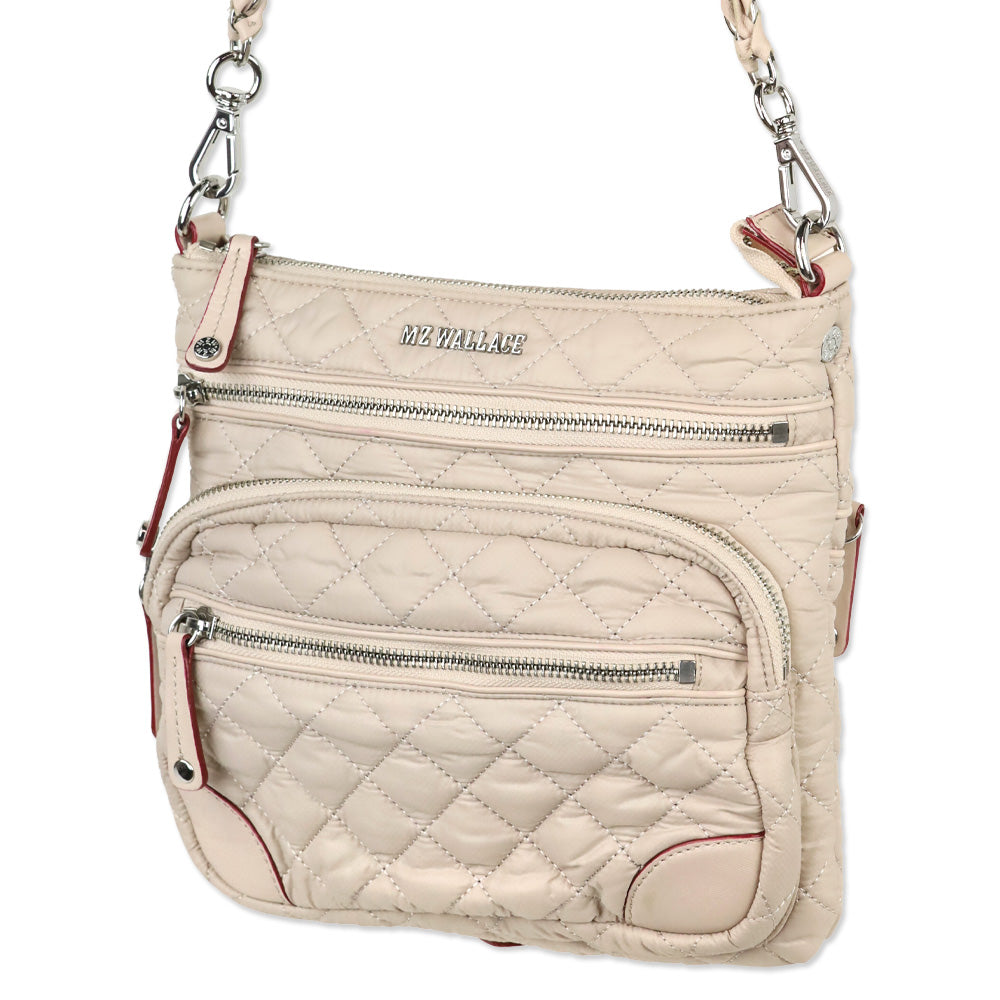 MZ Wallace Blush Pink Downtown Crosby Crossbody