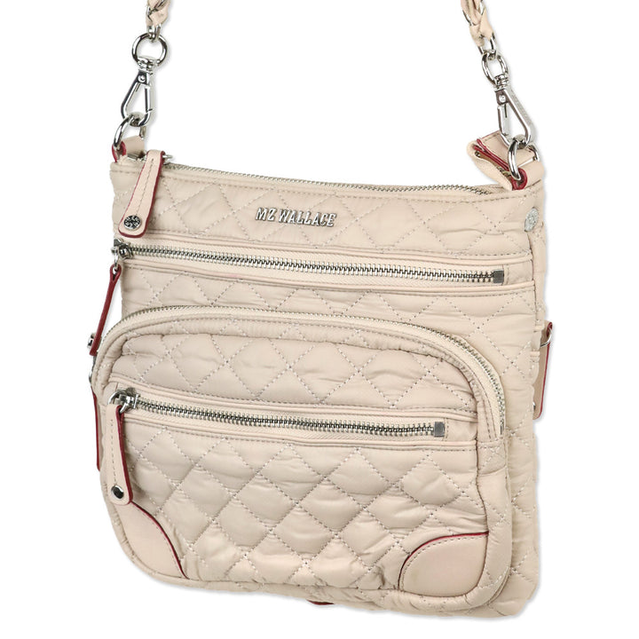MZ Wallace Blush Pink Downtown Crosby Crossbody