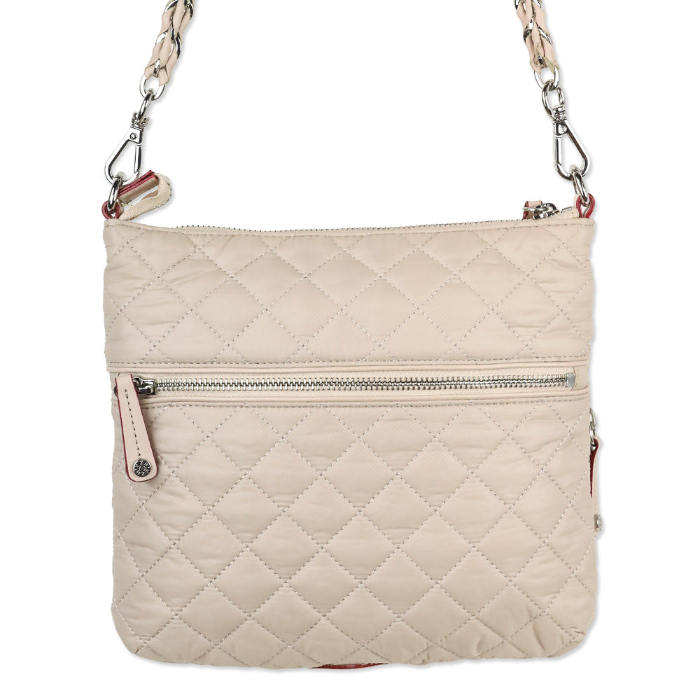 MZ Wallace Blush Pink Downtown Crosby Crossbody