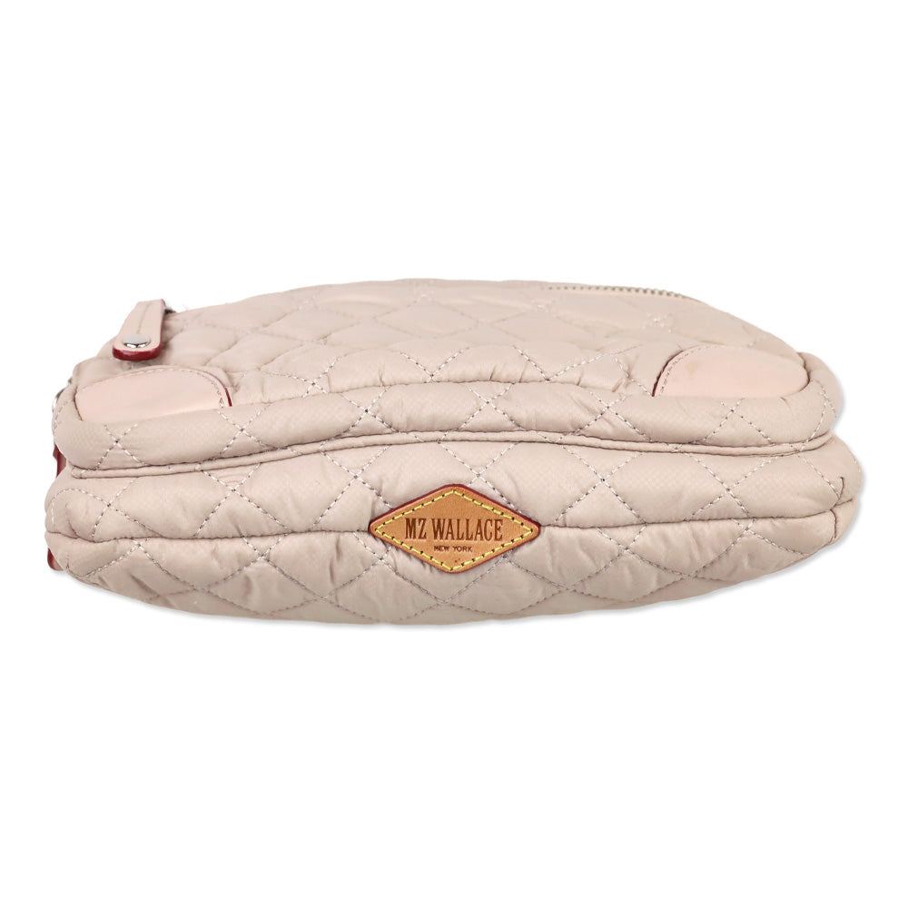 MZ Wallace Blush Pink Downtown Crosby Crossbody