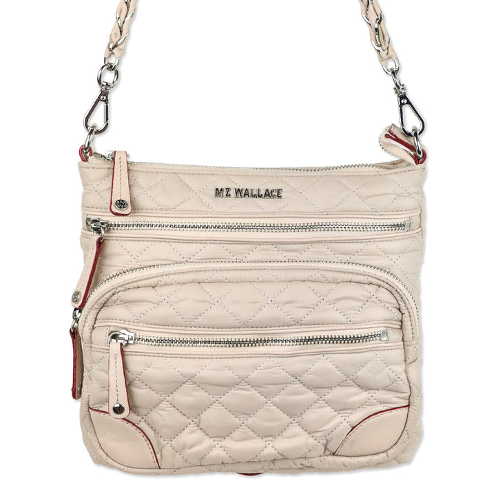 MZ Wallace Blush Pink Downtown Crosby Crossbody