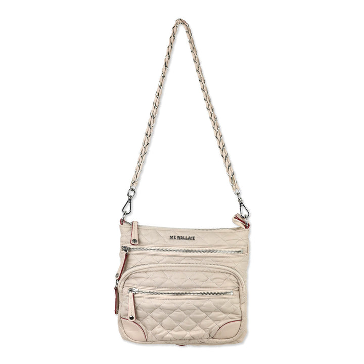 MZ Wallace Blush Pink Downtown Crosby Crossbody