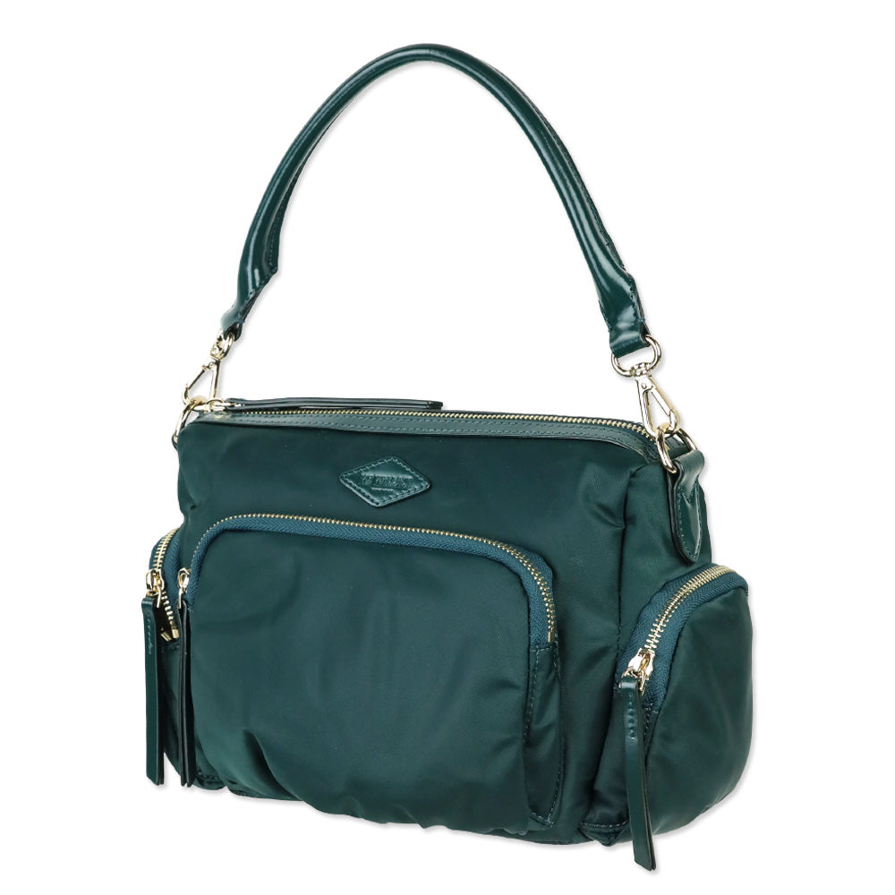 MZ Wallace Emerald Green Small Chelsea Crossbody
