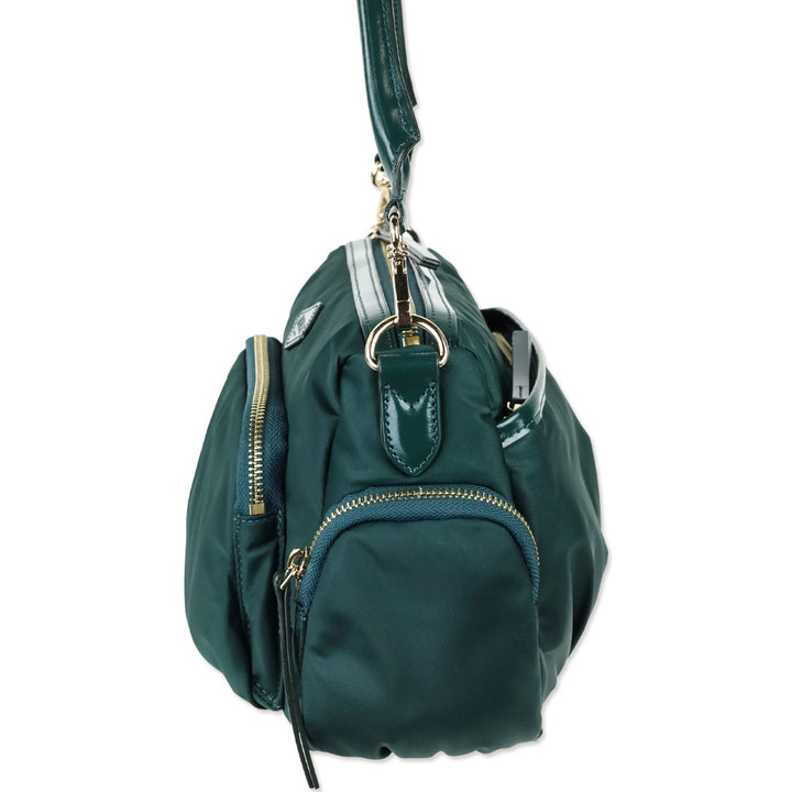 MZ Wallace Emerald Green Small Chelsea Crossbody