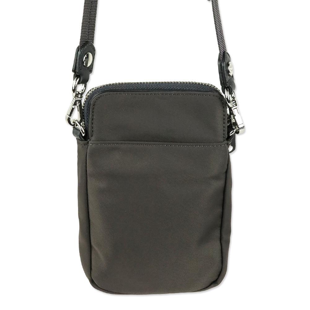 MZ Wallace Grey Nylon Micro Crosby Crossbody bag