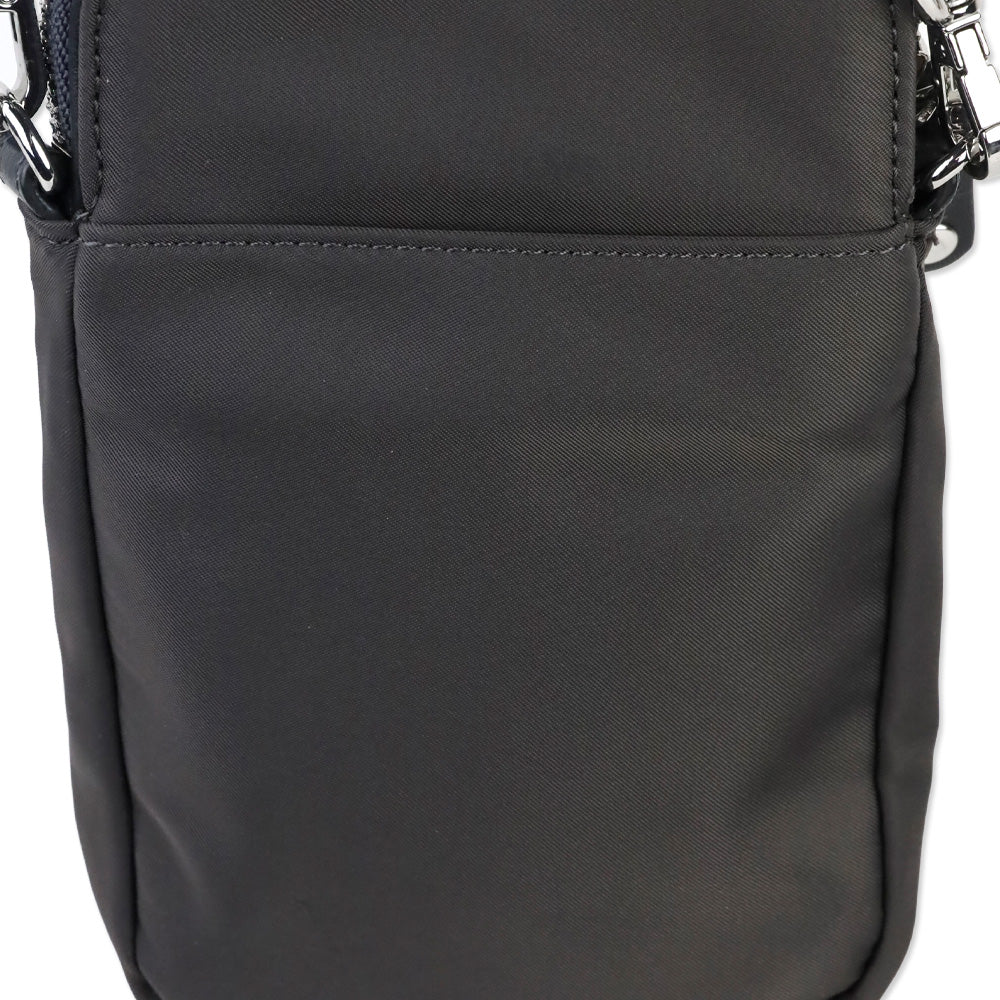 MZ Wallace Grey Nylon Micro Crosby Crossbody bag