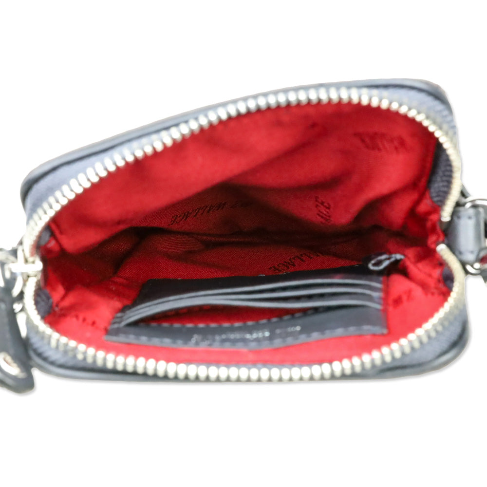 MZ Wallace Grey Nylon Micro Crosby Crossbody bag
