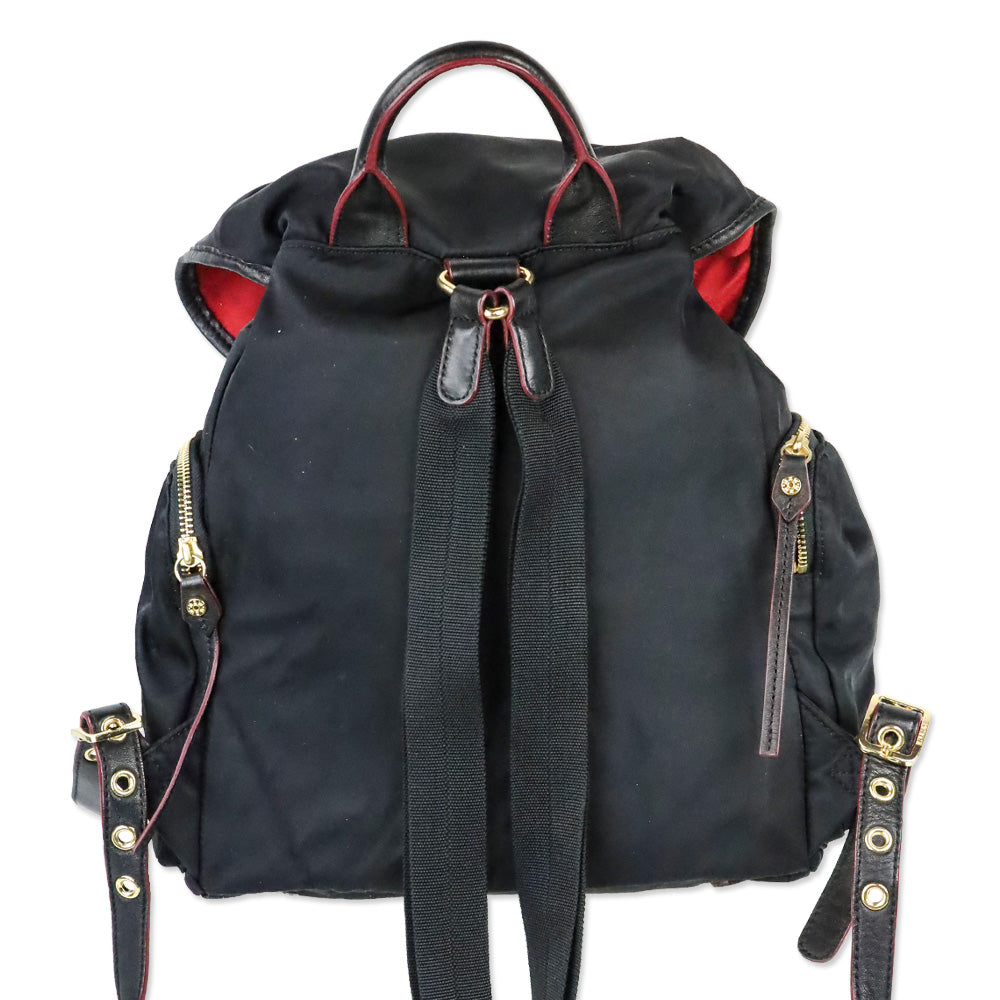 MZ Wallace Marlena Black Nylon Backpack