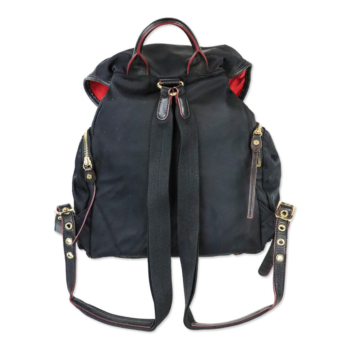MZ Wallace Marlena Black Nylon Backpack