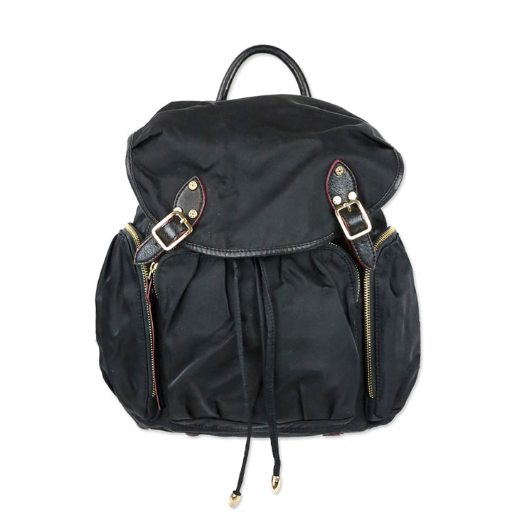 MZ Wallace Marlena Black Nylon Backpack
