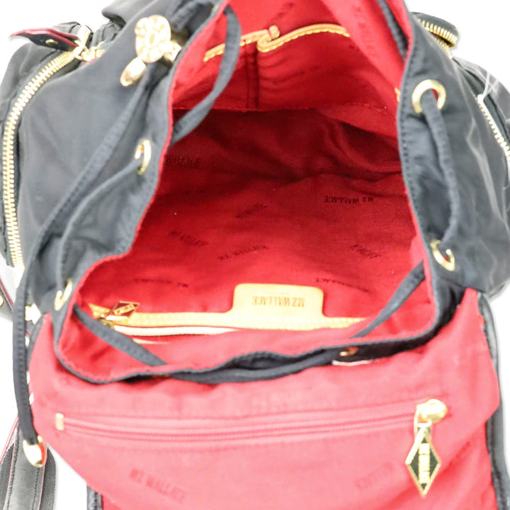 MZ Wallace Marlena Black Nylon Backpack