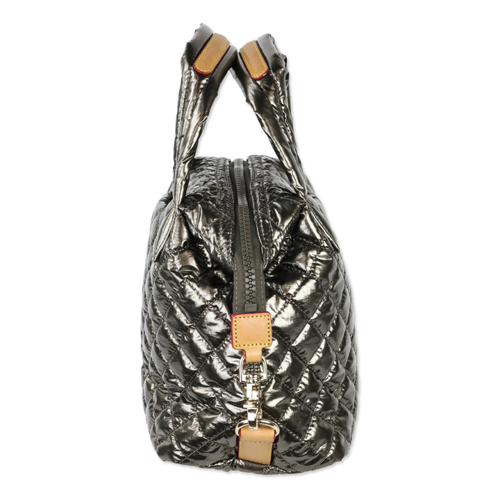 MZ Wallace Metallic Steel Small Sutton Deluxe