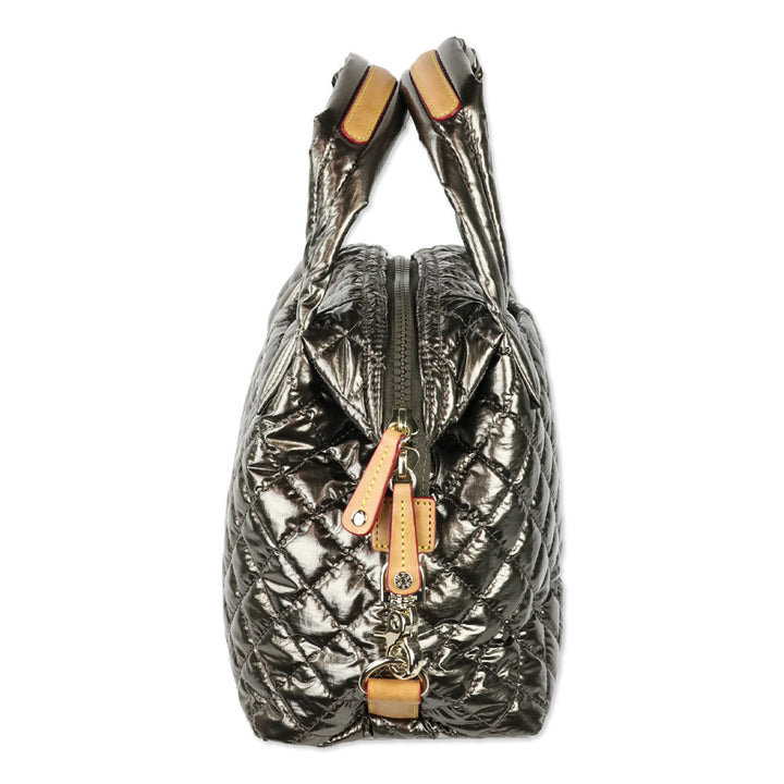 MZ Wallace Metallic Steel Small Sutton Deluxe