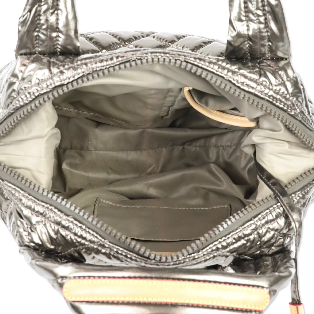 MZ Wallace Metallic Steel Small Sutton Deluxe
