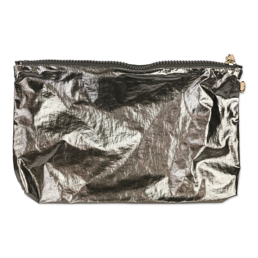 MZ Wallace Metallic Steel Small Sutton Deluxe