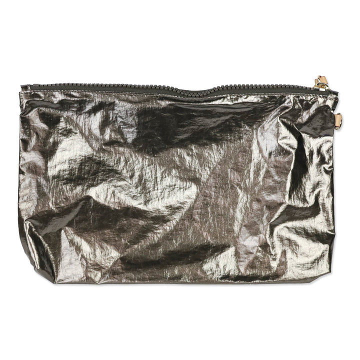 MZ Wallace Metallic Steel Small Sutton Deluxe