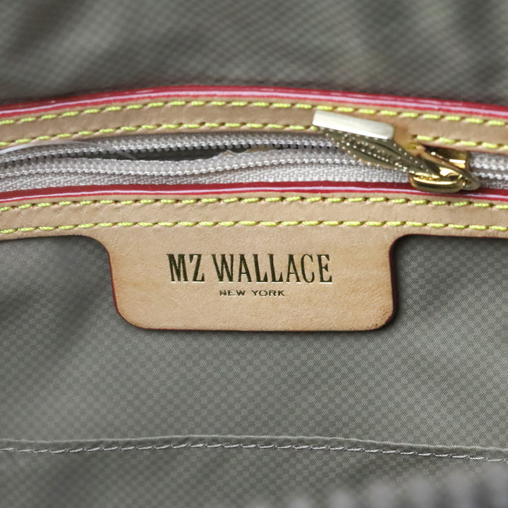 MZ Wallace Metallic Steel Small Sutton Deluxe