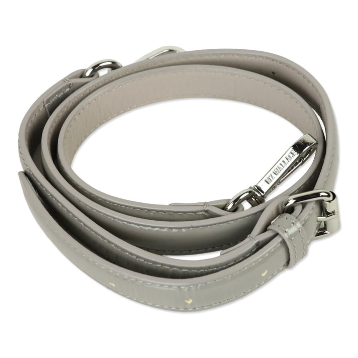 MZ Wallace Grey Nylon Gramercy Satchel