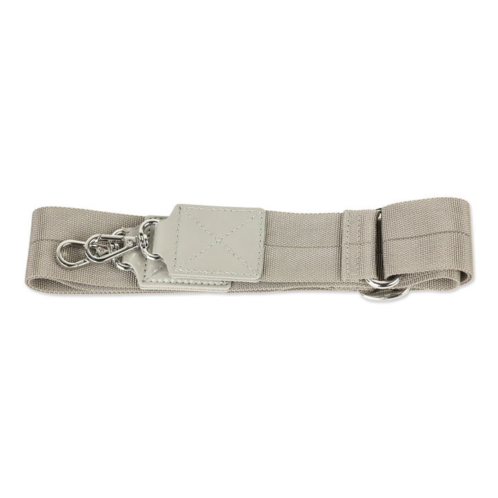 MZ Wallace Grey Nylon Gramercy Satchel