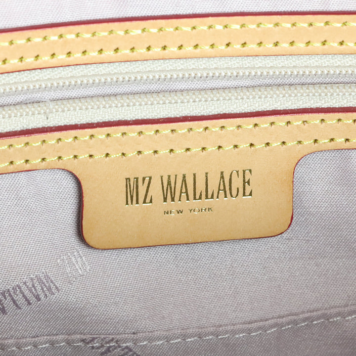 MZ Wallace Grey Nylon Gramercy Satchel