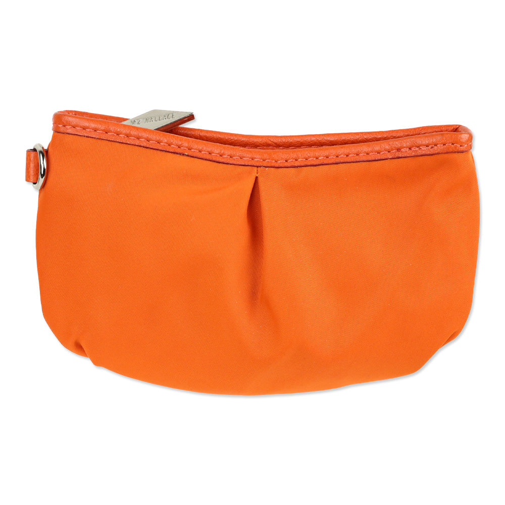 MZ Wallace Orange Paige Nylon Shoulder Bag