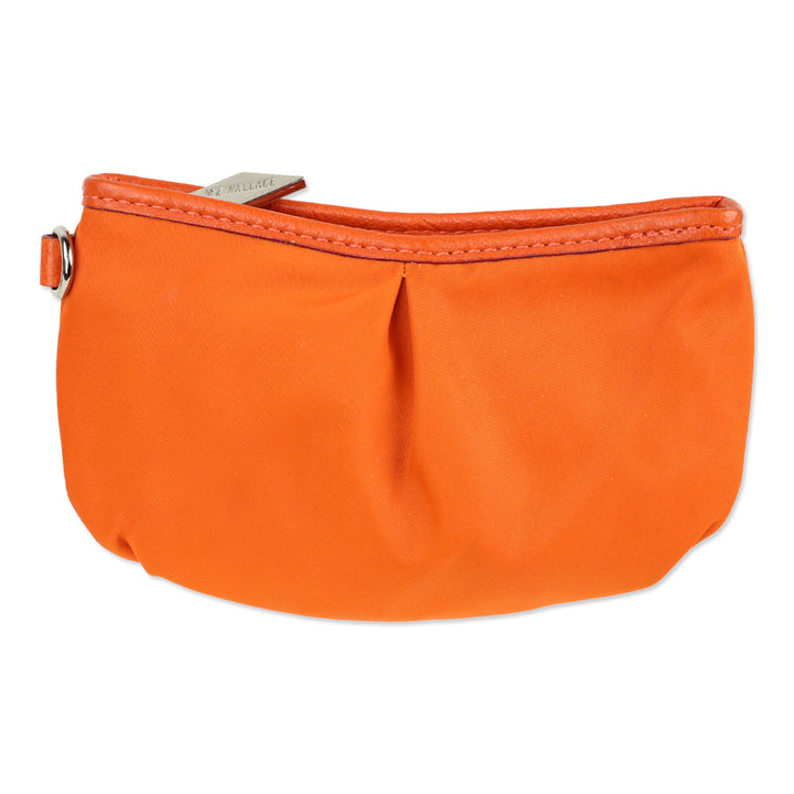MZ Wallace Orange Paige Nylon Shoulder Bag