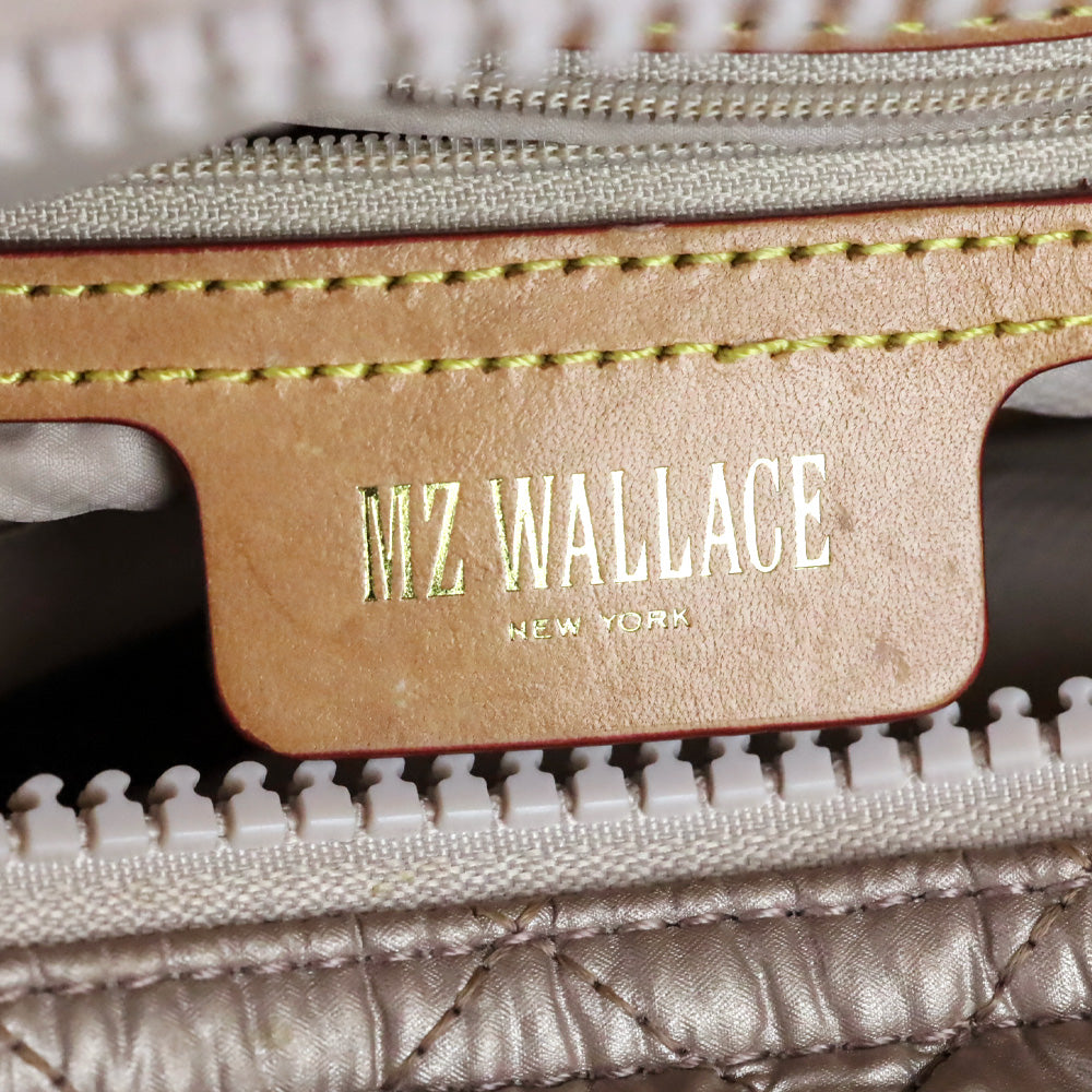 MZ Wallace Pale Rose Gold Metallic Small Sutton Deluxe