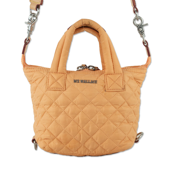 MZ Wallace Peach Micro Sutton Bag