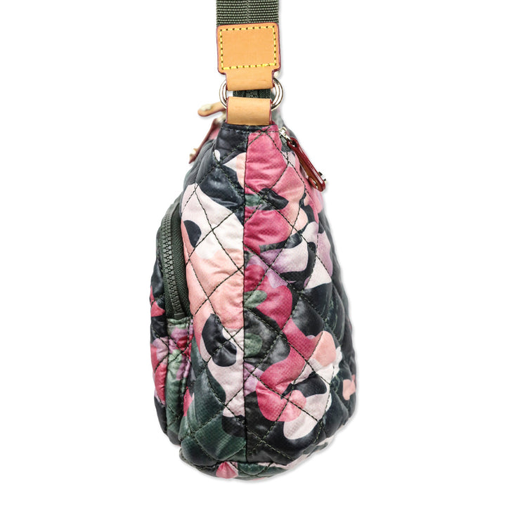 MZ Wallace Pink Multi Camo-Print Metro Scout Deluxe Crossbody Bag