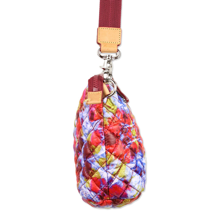 MZ Wallace Prism/Silver Quilted Nylon Metro Scout Crossbody Bag