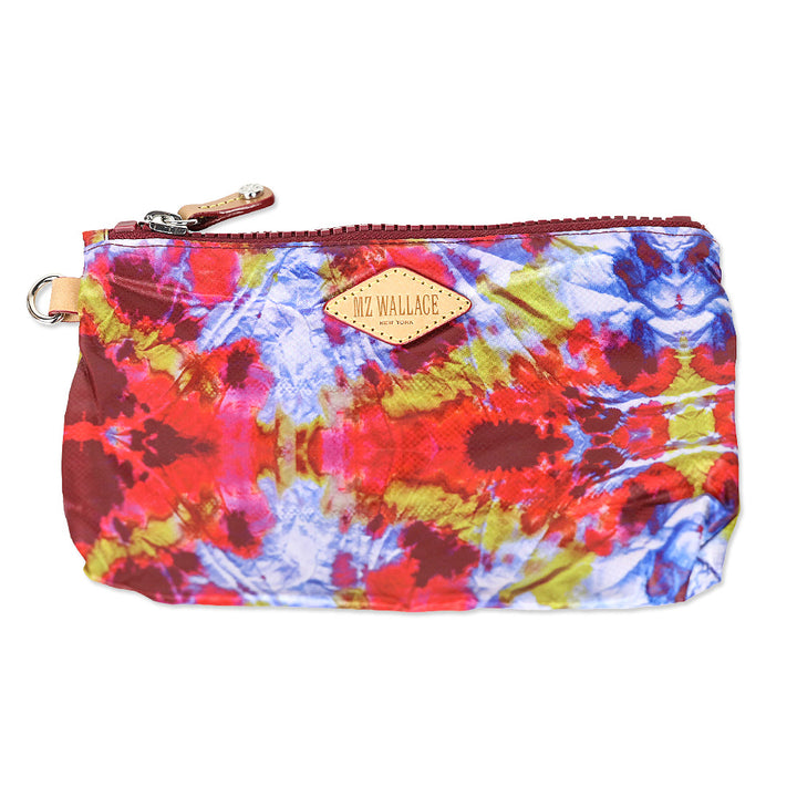 MZ Wallace Prism/Silver Quilted Nylon Metro Scout Crossbody Bag