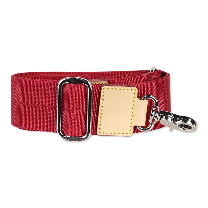 MZ Wallace Quilted Red Apple Nylon Jimmy Deluxe Travel Bag