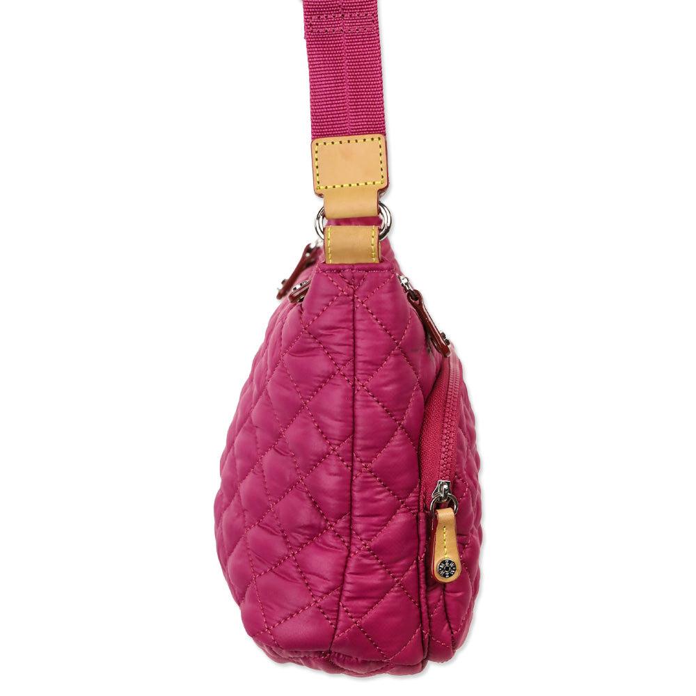 MZ Wallace Raspberry Metro Scout Crossbody Deluxe