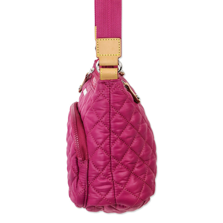 MZ Wallace Raspberry Metro Scout Crossbody Deluxe